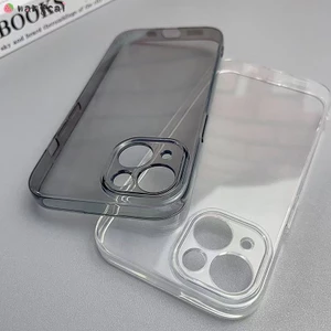 Dành Cho OPPO Reno 14 13 11 10 9 8 7 6 5 3 Find X8 X6 X5 X3 X2 Lite Pro X8s Plus X7 Ultra SE Ace 2 Ốp Điện Thoại Đơn Giản Trong Suốt Trong Suốt Đen Xám Chống Bụi Bẩn Bé Trai Bé Gái Vỏ Vỏ bọc