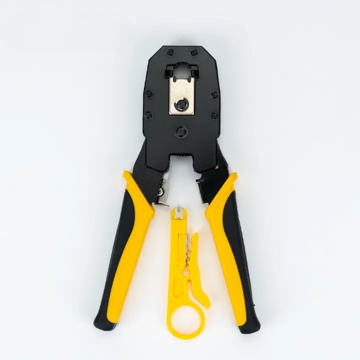 Kìm ép dây  bền bỉ, thiết kế 3 chức năng, đáp ứng nhu cầu ép dây đa dạng，kiềm bấm cáp mạng，kìm bấm dây mạng