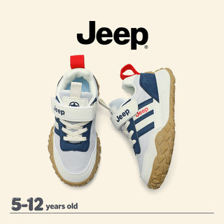 JEEP Giày Trẻ Em Lông Cừu Velcro Bé Trai Bé Gái Đế Mềm Nhẹ Phù Hợp Với Giày Thể Thao Ấm Áp