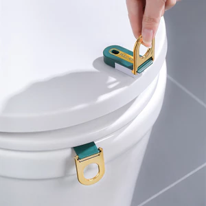 Phòng tắm sáng tạo Chống bẩn Có thể gập lại Nắp bồn cầu nâng tay cầm nâng / Tự