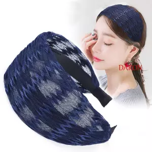 DARON Nữ Tóc Vintage Đơn Giản Màu Trơn Rửa Mặt Mũ Thanh Lịch Cho Mẹ