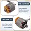 Lắp ráp động cơ không chổi than bằng điện Lithium 21v 12teeth Bảng điều khiển động cơ máy khoan lithium không chổi than