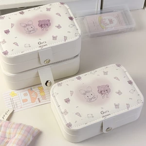 Hộp đựng trang sức tinh tế Bông tai dung tích lớn Vòng cổ Hộp trang sức LPRW