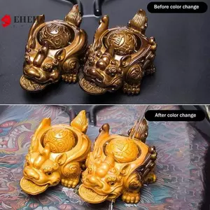 1PC Boutique Tea Pet Water-ing Pixiu Tea Trang trí thú cưng Tiệc trà thủ công Trò chơi trà Quà tặng bàn trà tài chính VN