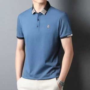 Áo sơ mi polo nam công sở nhẹ mùa hè mới, áo ngắn tay thoải mái và phong cách