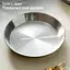Pufangbliss Dụng cụ lọc dầu bằng thép không gỉ có thể tái sử dụng Khay lọc tròn cao cấp cấp thực phẩm cho nhà hàng Nhà bếp Tách mỡ VN