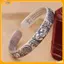 VFZ Retro s Pixiu Charms Vòng Tay Nam Bạc 925 Thiết Kế Đơn Giản Phong Cách Trung Hoa Độc Đoán Mở Lắc Tay Trang Sức Louislifecool
