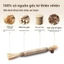 Đồ chơi cho mèo: Cây Catnip + Raffia + Quả bóng bạc hà-Giúp mèo chơi độc lập, giảm căng thẳng, làm sạch răng.