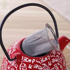 Máy pha trà AMBU, Bộ lọc trà uống bằng thép không gỉ, Đường kính sáng tạo 5-8CM Phụ kiện nhà bếp có thể tái sử dụng Bộ lọc trà Sử dụng văn phòng tại nhà