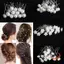 DWEL 20 Chiếc Kẹp Tóc Cô Dâu Barrettes Cô Dâu Tiara Phụ Kiện Tóc Cô Dâu Mũ