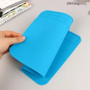Thảm hàn silicon chịu nhiệt ESD cho miếng đệm làm việc sửa chữa điện thoại [Vn]