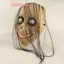 Kinh dị Halloween mới với mặt nạ tóc dài Mặt nạ ngộ nghĩnh Mặt nạ miệng hình chữ V có tóc Mặt nạ ma nữ Roleplay Mặt nạ MoMo