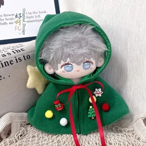 Quần Áo Cho Bé 10 / 15 / 20cm Cotton Búp Bê Quần Áo Giáng Sinh Giá Rẻ Áo Choàng Cây Giáng Sinh Áo Choàng