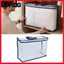 Túi đựng chăn bông OLVIDO, PVC trong suốt có tay cầm Túi đựng gối, Túi đựng khăn trải giường chống thấm nước dung tích lớn có thể gập lại Túi đựng quần áo