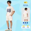 Bộ đồ teen YODY set áo thun quần short cho bé lớn, vải cotton thoáng mát ICST26S001
