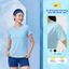 Áo thun thể thao nữ YODY siêu nhẹ, siêu co giãn, thấm hút nhanh, mềm mại, thông thoáng WATS25S235