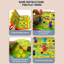 HT3 Rabbit Adventure Board Game Hoạt động để bàn tương tác cho gia đình và trẻ em Tương tác giữa cha mẹ và con cái TH3