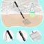 Jfory Sand Sift Rake Thép không gỉ Sea Food Catcher Cầm tay Răng Sifter 1pc