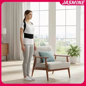 JASMINE Tư Thế Corrector Có Thể Điều Chỉnh Thắt Lưng Đeo Vai Cho Nam Nữ Dưới Ba Hỗ Trợ Sửa Tư Thế Xấu Sử Dụng Hàng Ngày JASMINE