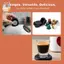 Bộ chuyển đổi viên nang cà phê có thể tái sử dụng cho Dolce Gusto Genio S Crema với Pod Grinderpatible với bộ lọc có thể nạp lại Sử dụng văn phòng tại nhà ELWW