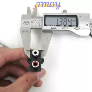 Cáp tín hiệu âm thanh TMOY 30CM 2 RCA ĐẾN XH2.54MM-3PIN Đầu vào âm thanh Soet Giao diện tín hiệu âm thanh mở rộng cho bảng khuếch đại TMOY