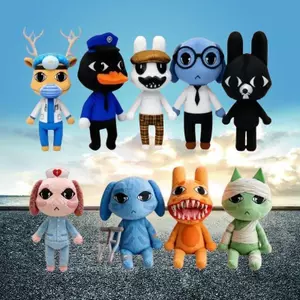 Bệnh viện động vật kinh dị dị dị dị thường Roblox Đồ chơi sang trọng Tiến sĩ. Bệnh viện động vật nhân vật Harlow Búp bê nhồi bông sang trọng saixit2vn