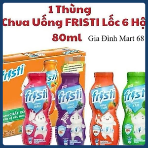 Thùng Sữa Chua Uống FRISTI Thùng 48 Lọ x80ml.date mới