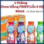 Thùng Sữa Chua Uống FRISTI Thùng 48 Lọ x80ml.date mới