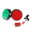 Ziyulinyuk Arcade Nút 60MM DC 12V LED Nút Tròn Lớn 5 Màu Micro Switch Nút Tự Động Đặt Lại Nút Cho Tủ Arcade VN