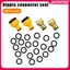 JASMINE 50 Cái / lốc Dụng Cụ Làm Vườn Và Thiết Bị Loại O Nhẫn Chống Thấm Nước Khớp Nhựa Niêm Phong Nhẫn Phụ Kiện Sân Vườn JASMINE