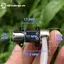 Máy bơm ép Micro GE DC 3.7V N20 Mini Peristaltic Full Metal Gear Metering Pump cho bộ dụng cụ thí nghiệm Xử lý chất lỏng DIY Sử dụng VN