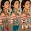 Bông tai phong cách Bohemian Nữ 2026 Bông tai ngày lễ phong cách dân tộc