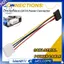 Cáp chuyển đổi chuyển đổi SATA Power Female sang Male, 6 Inch
