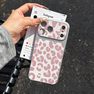 Ốp Lưng IPhone 13 15 11 17 16 12 14 ProMax  Họa tiết hoa báo hồng nhẹ nhàng 7 8Plus XR X XS Max