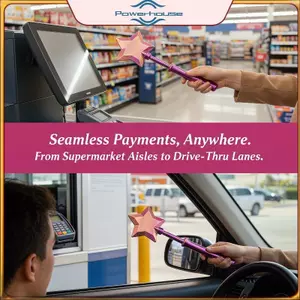 POWER Easy Tap To Pay với cây đũa phép di động in 3D thời trang.