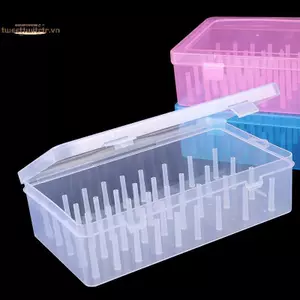 TRTR 42 Trục Chỉ May Hộp Trong Suốt Dây Kim Sắp Xếp Lưu Trữ Hộp Đựng VN