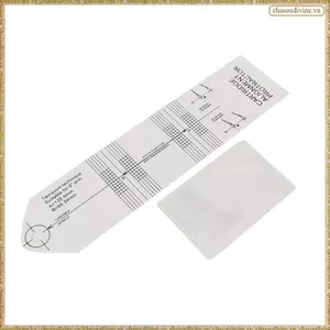 Vinyl Stylus Alignment Protractor Công cụ đo hiệu chỉnh góc Máy ghi âm Điều chỉnh Thước phát hiện