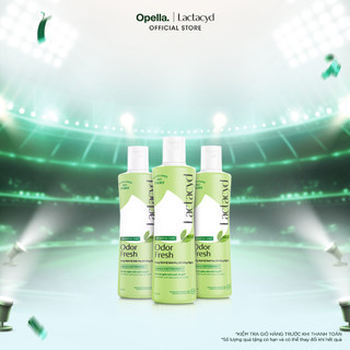 [KOL LIVESTREAM] Bộ 3 chai Dung Dịch Vệ Sinh Phụ Nữ Lactacyd Odor Fresh Ngăn Mùi 24H 250ml/chai