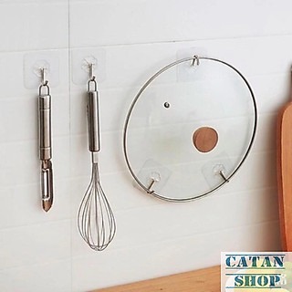 Combo 10 Móc Dán Tường Trong Siêu Bám Dính Treo Chìa Khóa,Vật Dụng Nhà Cửa Tiện Lợi-GD235-MocDT-10