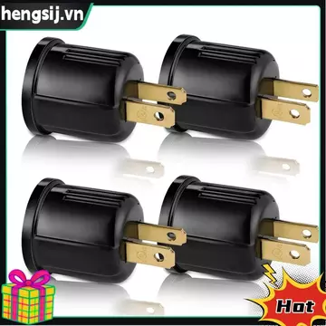 Ổ cắm vào ổ cắm Bộ chuyển đổi ổ cắm đèn cắm Chuyển đổi ổ cắm sang ổ cắm bóng đèn Phân cực phích cắm US