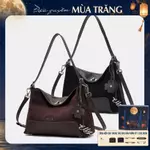 [TẶNG QUÀ TRUNG THU 599K] Túi xách nữ da thật ELLY ET216 đeo vai đeo chéo công sở cao cấp — ảnh 1