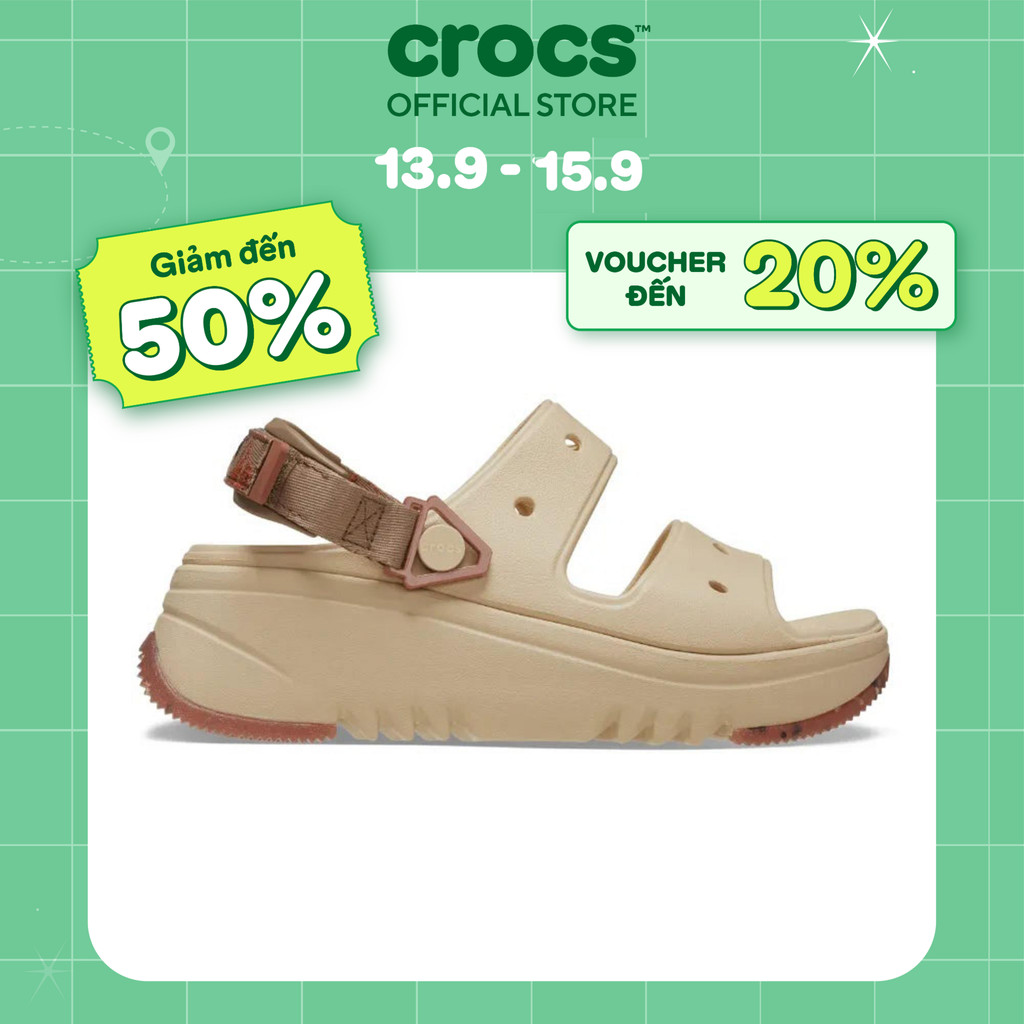 Xăng Đan Unisex Crocs Hiker Xscape  - Shitake - 208181-2DS