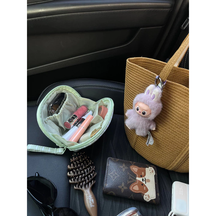 túi xách nữ mini túi xách nữ cá tính Túi đeo một bên vai, túi đeo chéo, túi đan kiểu mới của CLIANG KITTY; túi xách tay nữ, phù hợp đi làm, đi biển và du lịch – 5