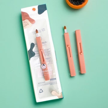 Cọ Môi Cọ Trang Điểm Cọ Son Môi Bàn Chải Có Thể Thu Vào Môi Bùn Men Lip Balm Chuyên Dụng Di Động Môi Cọ Bút Cọ Mờ Bàn Chải
