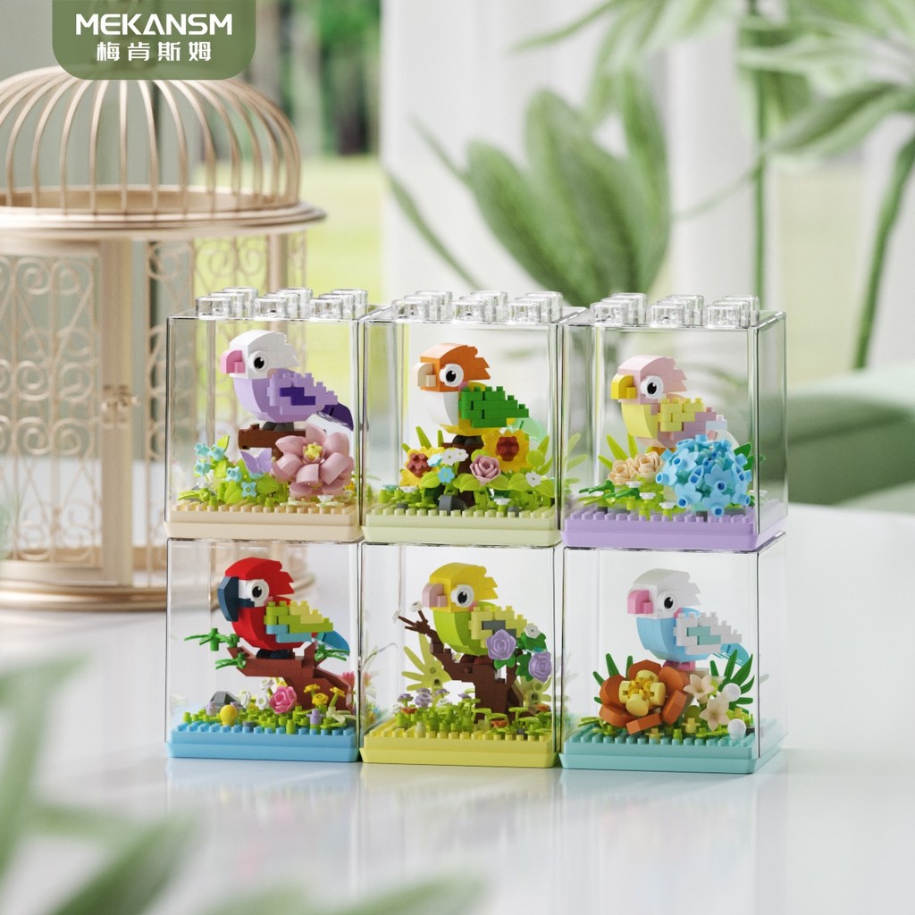 Bộ xếp hình Mekansm Parrot Macaw