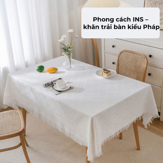 Khăn Trải Bàn Chống Thấm Phong Cách Bắc Âu BUNA, Sang Trọng và Tinh Tế