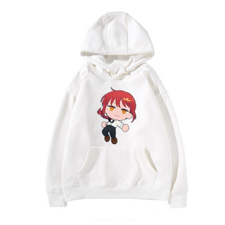 Áo hoodie unisex phong cách anime từ bộ phim ReZe Arc với nhân vật Makima, thiết kế dài tay