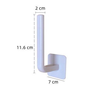 Móc treo đồ dán tường chữ L - đa năng, tiện dụng