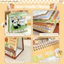 GETVOW Lịch Mini, Cuộn Capybara / Panda 2026 Lịch Để Bàn, Hoạt Hình Để Bàn Trang Trí Hàng Ngày Người Lập Kế Hoạch Quà Tặng
