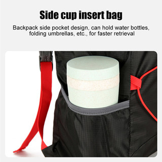 1 Chiếc 15L Đi Bộ Đường Dài-Daypack Nhẹ-Foldable Du Lịch-Backpack Chống Nước Cắm Trại Ngoài Trời Đóng Gói Dễ Dàng Mang Theo Túi